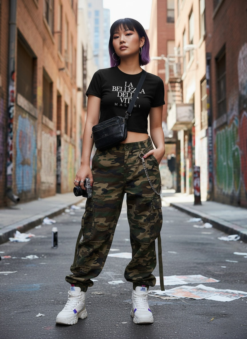 Essenza - Cropped Shirt