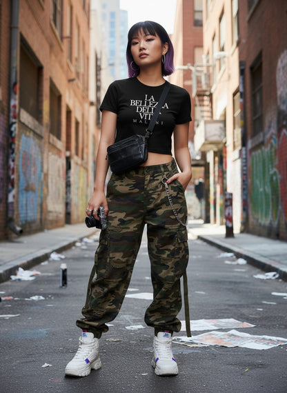 Essenza - Cropped Shirt